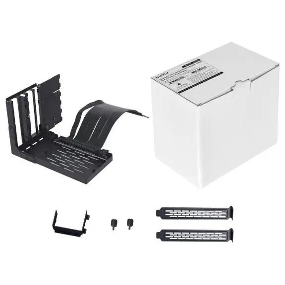 Lian Li Universal 4-Slots Vertical GPU Kit Gen 4 Riser Black VG4-4X