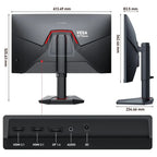 KOORUI G2741L Gaming Monitor 27" 4K UHD 160Hz Or FHD 320Hz 1ms IPS HDR400 100% sRGB