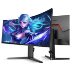 KOORUI 34E6UC Gaming Monitor 34" WQHD 165Hz 1ms Curved 1000R VA, HDR 400, 100% SRGB, 90% DCI-P3