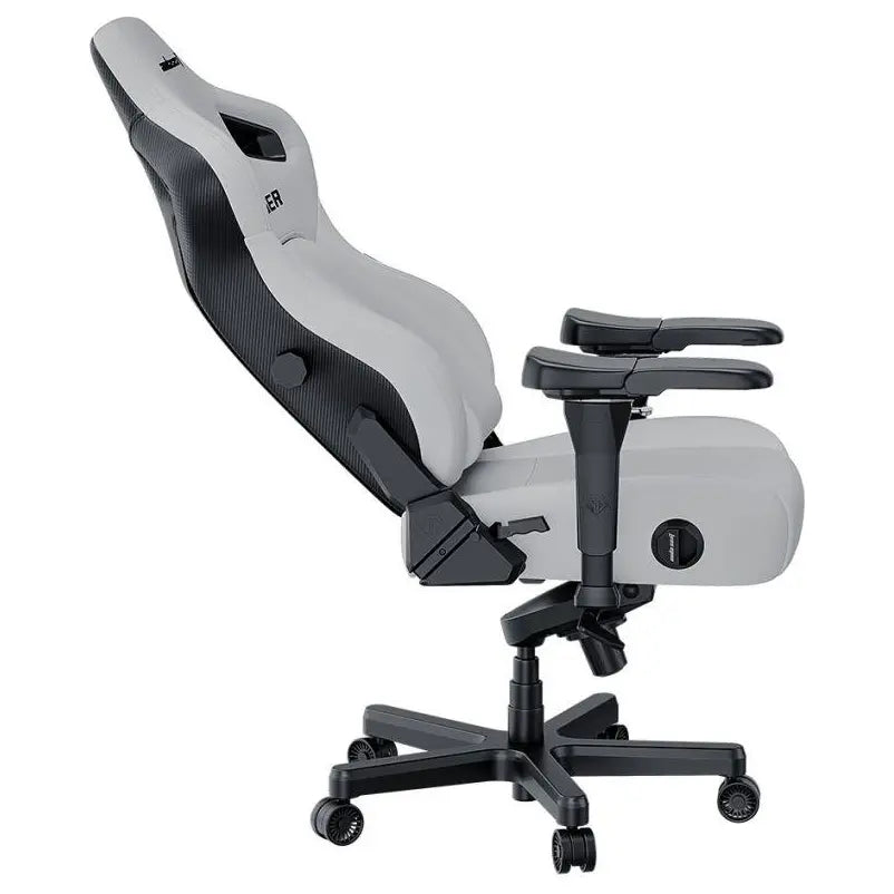 Anda Seat Kaiser 4 L V2 Leather Gaming Chair Cloudy White | Free Shipping