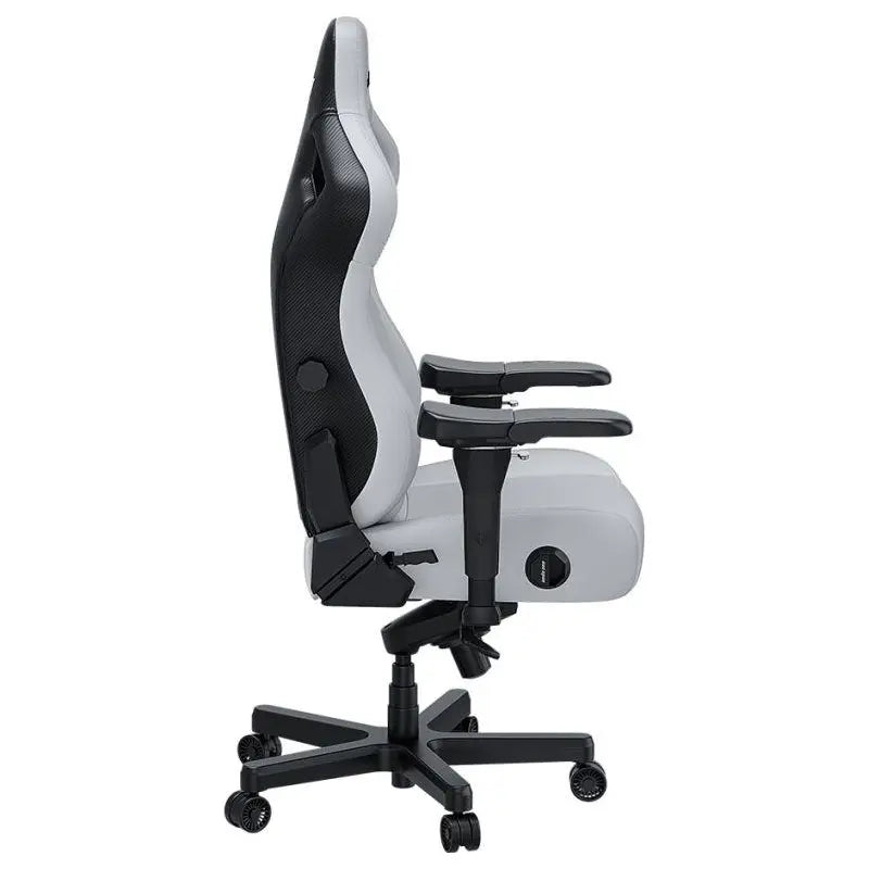 Anda Seat Kaiser 4 L V2 Leather Gaming Chair Cloudy White | Free Shipping