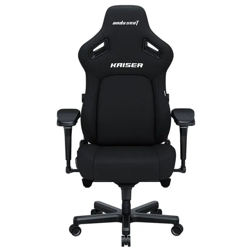 Anda Seat Kaiser 4 XL V2 Fabric Gaming Chair Carbon Black | Free Shipping