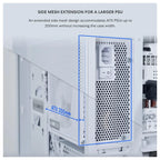 Lian Li O11 Dynamic Mini V2 Compact ATX Mid-Tower Airflow Computer Case White G99.O11DMIV2W.00