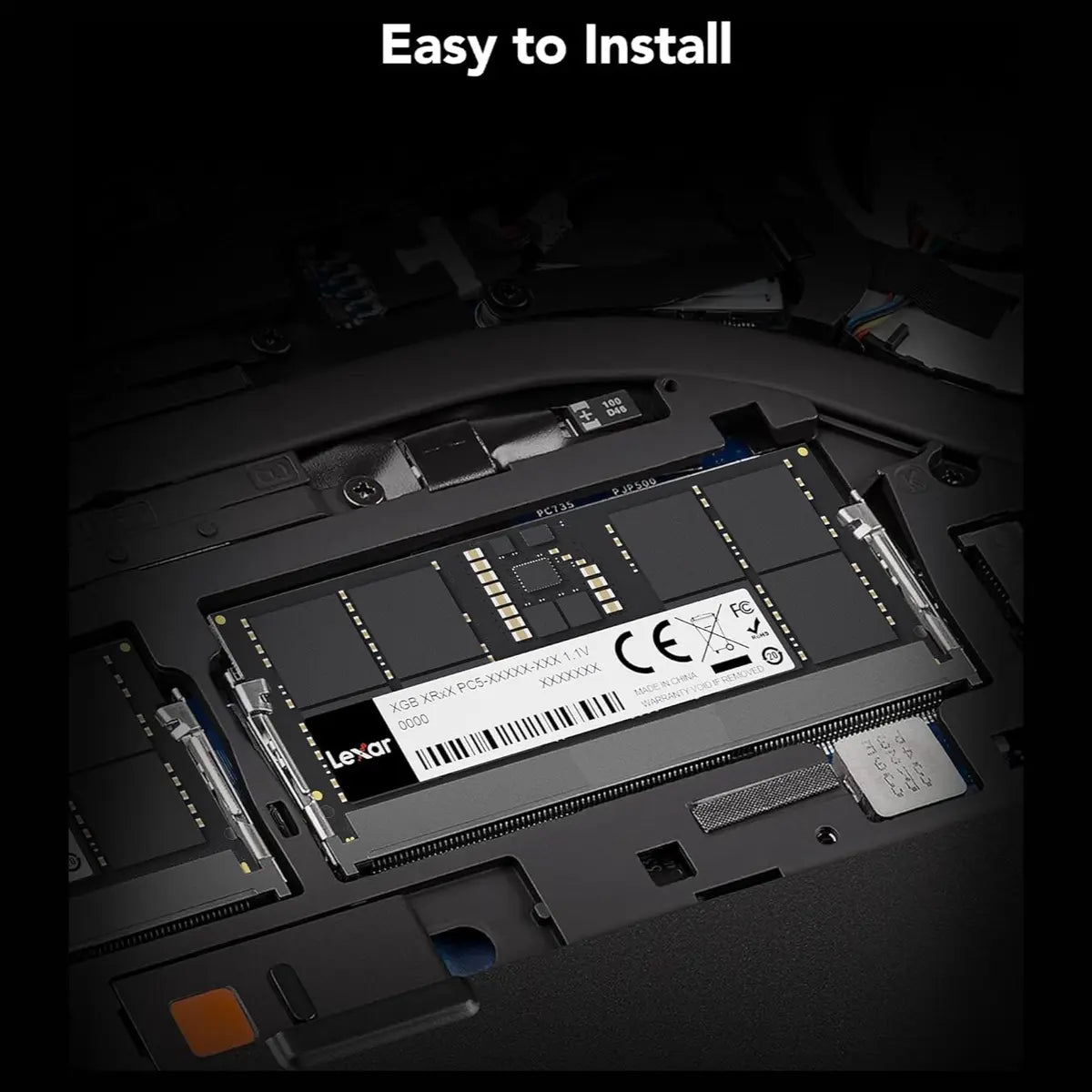 Lexar 8GB DDR5 SODIMM Laptop Memory 5600MT/s