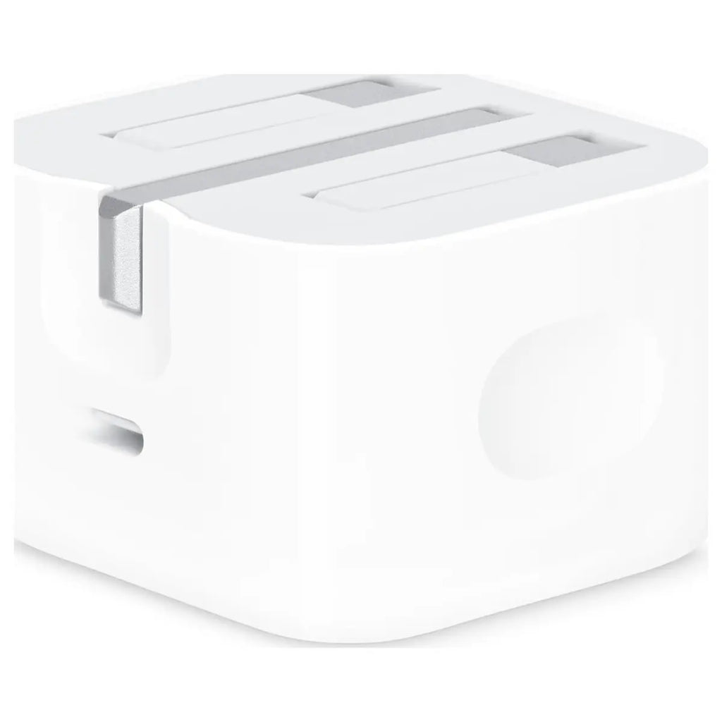 Apple 20W USB-C Power Adapter 3 Pin 20 Watts White MUVT3ZP/A (Official Warranty)