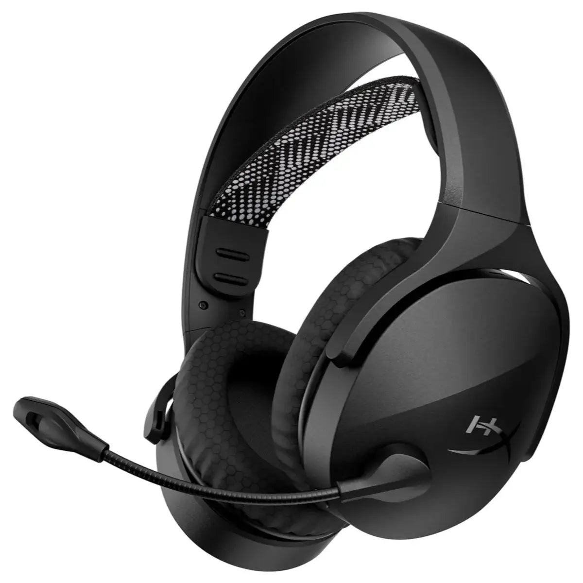 HyperX Cloud Jet Dual Wireless Gaming Headset, 2.4GHz Dongle Bluetooth 5.3, 40mm Drivers, Up To 25 Hours, Black AJ0T1AA