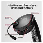 HyperX Cloud Jet Dual Wireless Gaming Headset, 2.4GHz Dongle Bluetooth 5.3, 40mm Drivers, Up To 25 Hours, Black AJ0T1AA