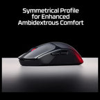 HyperX Pulsefire Fuse Wireless Gaming Mouse 12000 DPI RGB Lighting Black 75g A1KY6AA