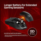 HyperX Pulsefire Fuse Wireless Gaming Mouse 12000 DPI RGB Lighting Black 75g A1KY6AA