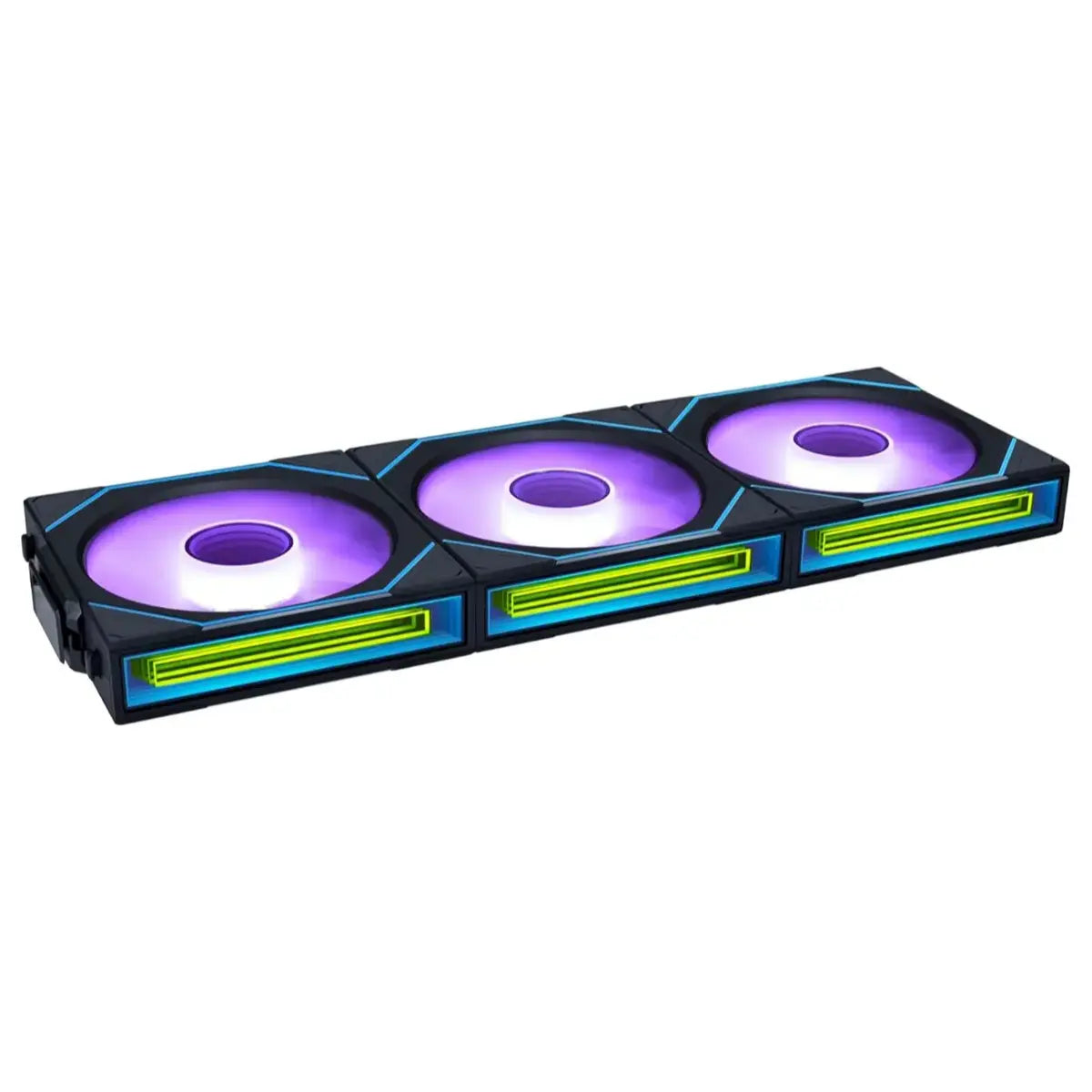 Lian Li UNI Fan SL-Infinity Wireless 120 Triple Pack Reverse Blade, Controller Included, Black G99.12RSLIN1W3B.00