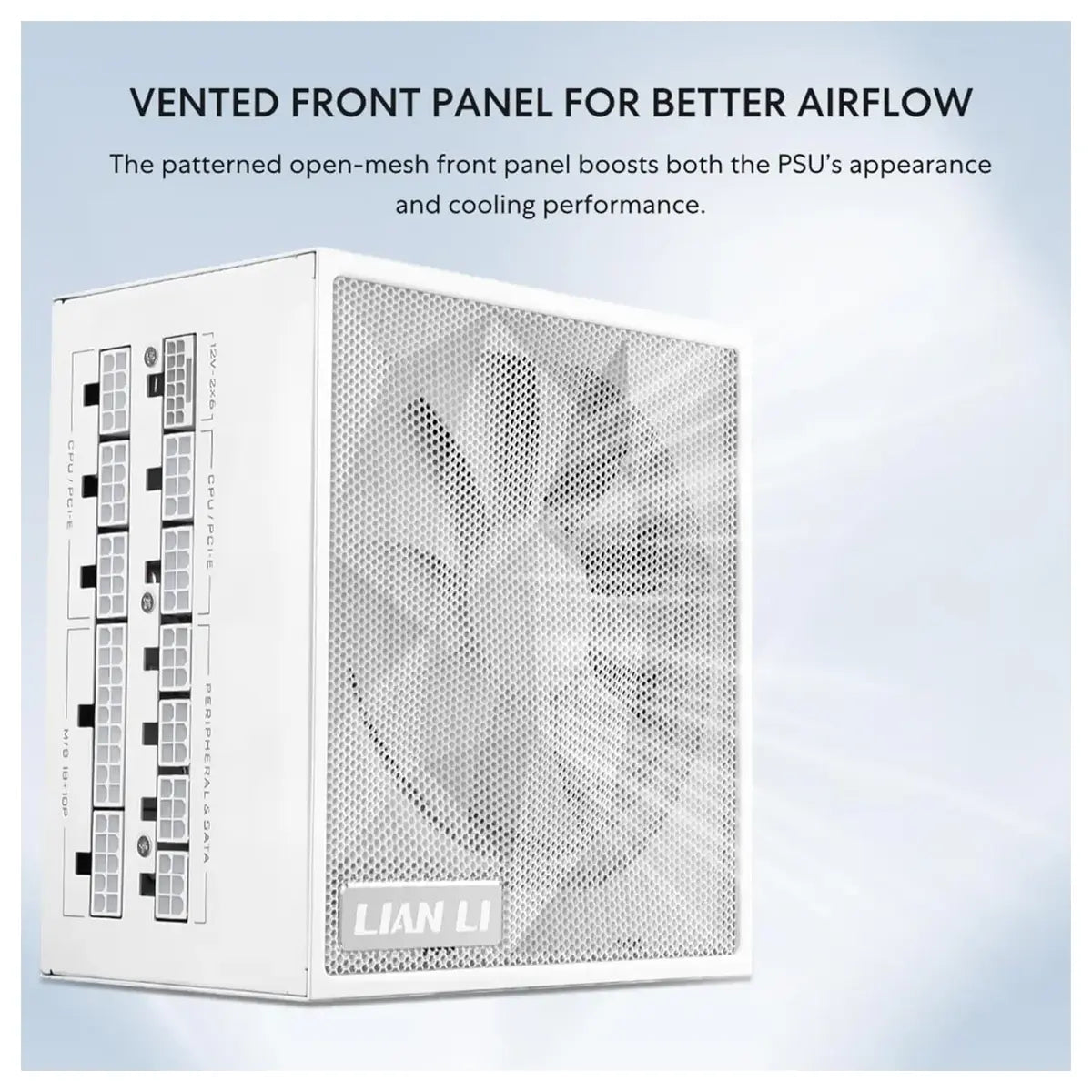 Lian Li SX Platinum 850W Power Supply Full Modular ATX 3.1 PCIe 5.1 White SX0850P.W