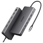 Ugreen Revodok Pro 313 Laptop Docking Station 13-in-1 4K Triple Display USB C Dock Dual HDMI and DP 10Gbps 100W PD Gigabit Ethernet SD and TF Card Reader