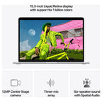 Apple MacBook Air 15 inch Apple M5 10-Core Chip 16GB Unified RAM 512GB SSD Silver MDV94