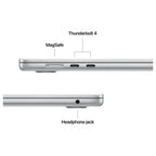 Apple MacBook Air 15 inch Apple M5 10-Core Chip 16GB Unified RAM 512GB SSD Silver MDV94
