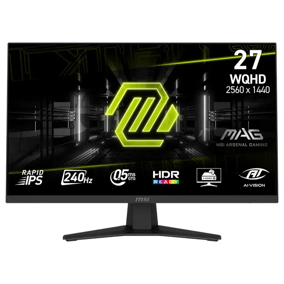 MSI MAG 274QF X24 27 Inch Monitor 2560x1440 240Hz Rapid IPS 0.5ms HDR Ready