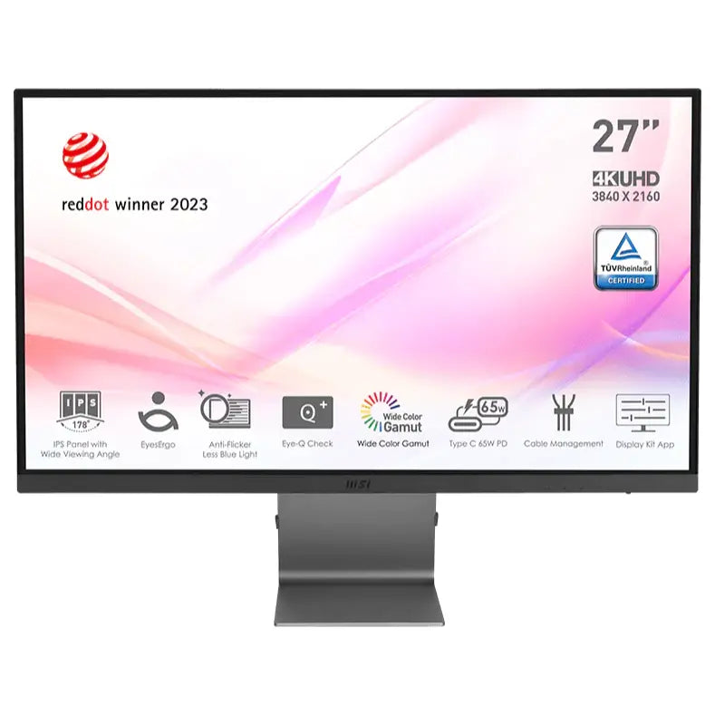 MSI Modern MD271UL 27 Inch 4K UHD IPS Monitor 60Hz