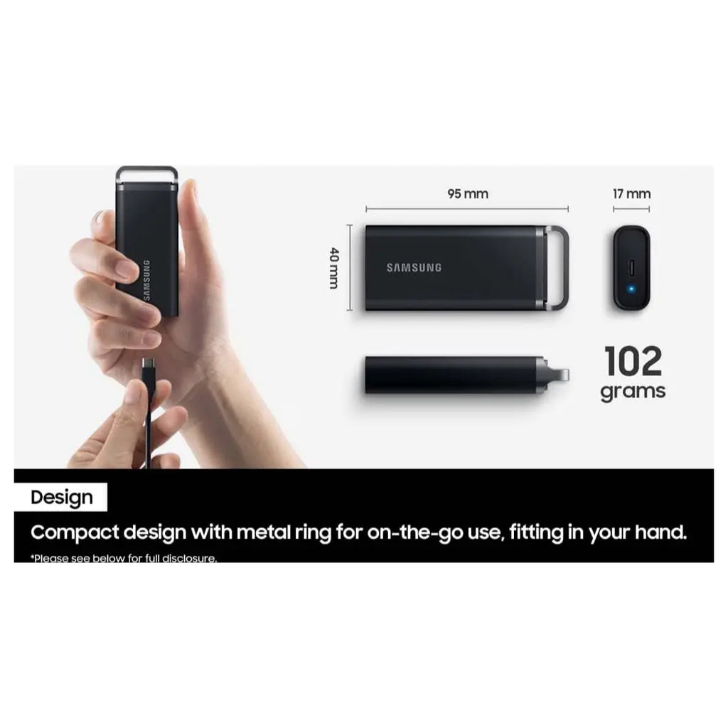 Samsung Portable SSD T5 EVO 4TB USB 3.2 Gen 1 460MB/s Read