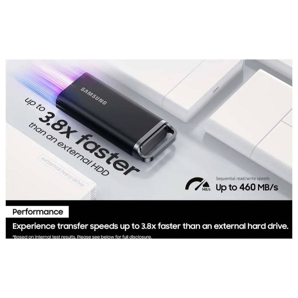 Samsung Portable SSD T5 EVO 4TB USB 3.2 Gen 1 460MB/s Read