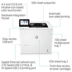 HP LaserJet Enterprise M610dn Monochrome Printer, 55 Ppm, 1200x1200 Dpi, Automatic 2-Sided Printing (Official Warranty)