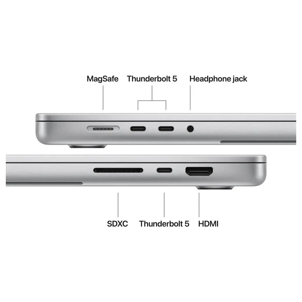 Apple MacBook Pro 16 Inch Apple M5 Max 18-Core Chip 48GB Unified RAM 2TB SSD macOS Silver MGE94