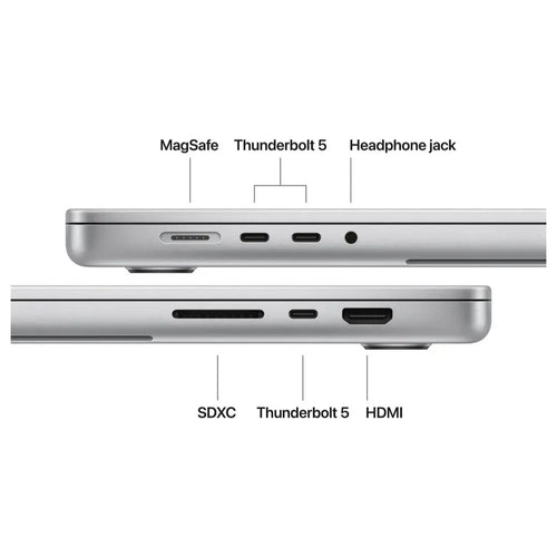 Apple MacBook Pro 16 Inch Apple M5 Max 18-Core Chip 48GB Unified RAM 2TB SSD macOS Silver MGE94