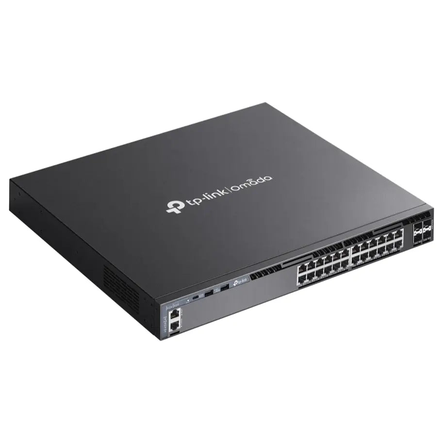 TP-Link Omada SG6428X 24-Port Gigabit Stackable L3 Managed Switch, 4x10Gbps SFP+