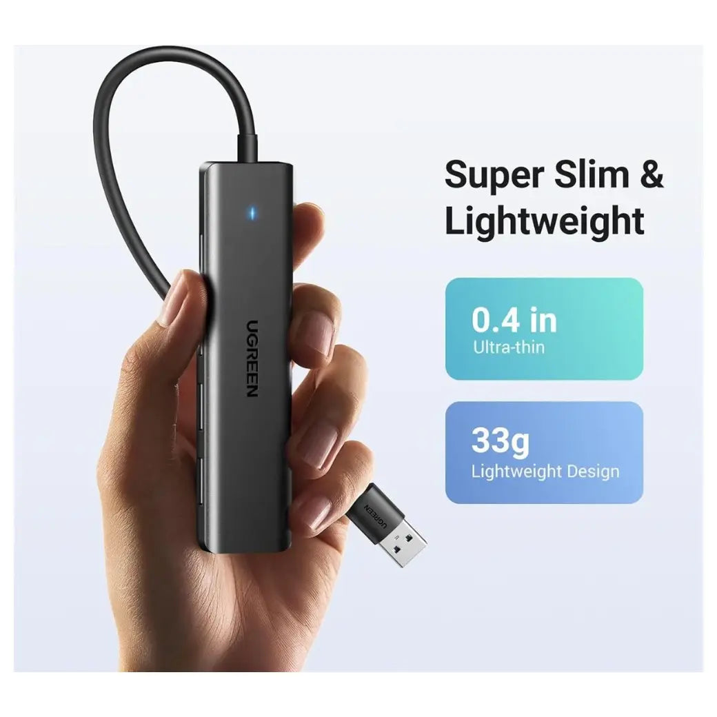 UGREEN 25851 USB 3.0 HUB 4-Port USB-A Splitter Up To 5Gbps