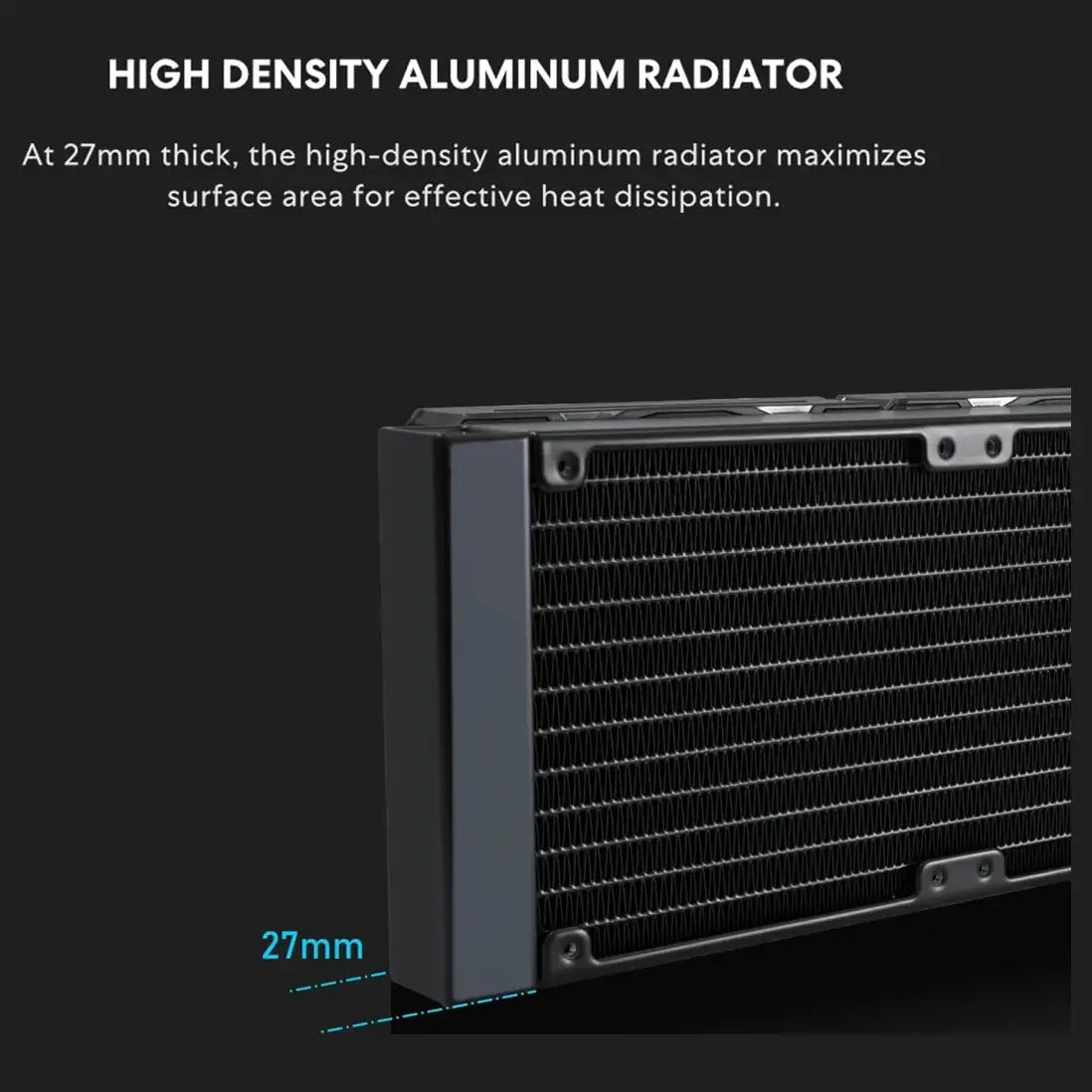 Lian Li Galahad II Lite AIO ARGB Liquid CPU Cooler 360mm Radiator, 3x28mm ARGB Fans, LGA1851 LGA1700 AM5 AM4 Black G89.GA2L36RB.00