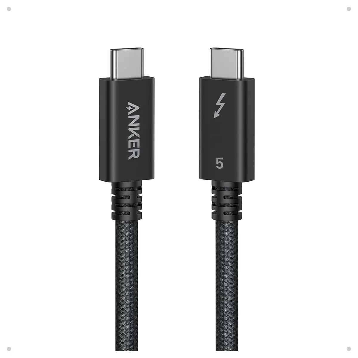 Anker Prime Thunderbolt 5 Cable USB C to USB C Cable 3.3FT, 240W Charging 80Gbps Data Transfer, 8K and 4K Displays