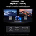 Anker Prime Thunderbolt 5 Cable USB C to USB C Cable 3.3FT, 240W Charging 80Gbps Data Transfer, 8K and 4K Displays
