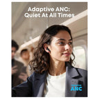 Soundcore P41i by Anker Adaptive Noise Cancelling Earbuds with Portable Phone Charger, 12H Playtime 192H with Case, Black A3937H11