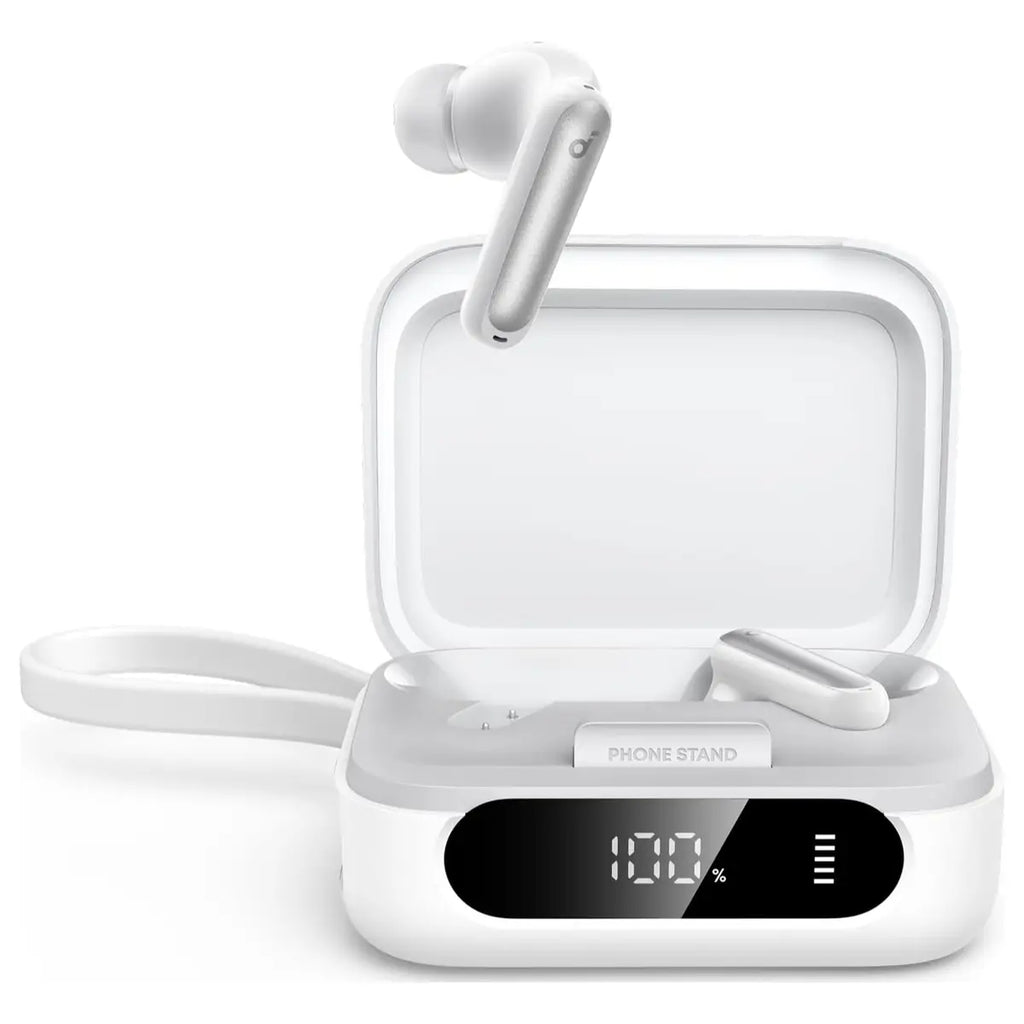 Soundcore P41i By Anker Adaptive Noise Cancelling Earbuds with Portable Phone Charger, 12H Playtime 192H with Case, White A3937H21