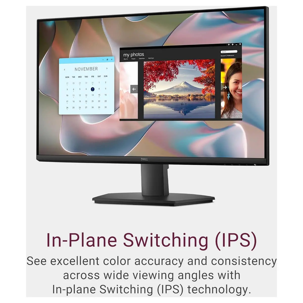Dell SE2725HM 27 Inch Monitor, Full HD IPS 100Hz, Black