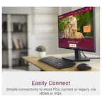 Dell SE2725HM 27 Inch Monitor, Full HD IPS 100Hz, Black