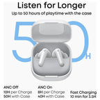 Soundcore R60i NC Wireless Earbuds Adaptive Noise Cancelling Hi-Res Audio With LDAC White