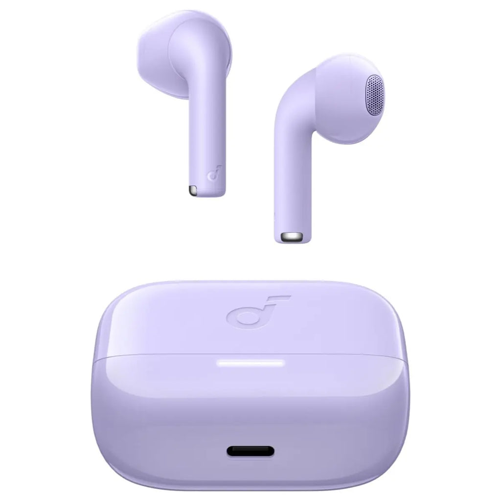 Soundcore K20i by Anker Semi-in-Ear Earbuds, Bluetooth Wireless, 36H Playtime, Fast Charge, ENC 2-Mic Clear Calls, IPX5, Purple
