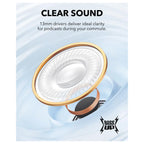 Soundcore K20i by Anker Semi-in-Ear Earbuds Bluetooth Wireless 36H Playtime Blue