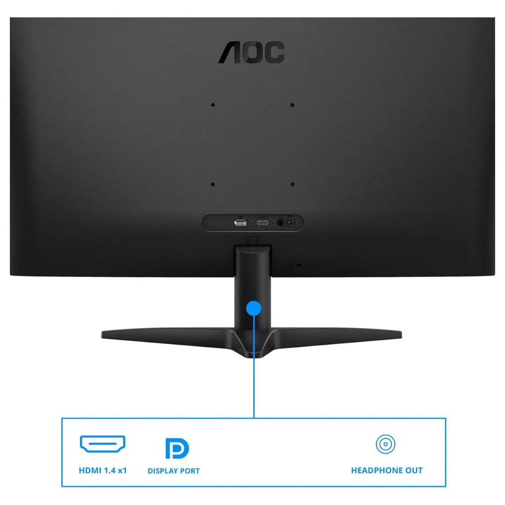 AOC 27B36X Monitor 27' FHD IPS 144Hz 0.5ms MPRT HDR10 Adaptive Sync Black
