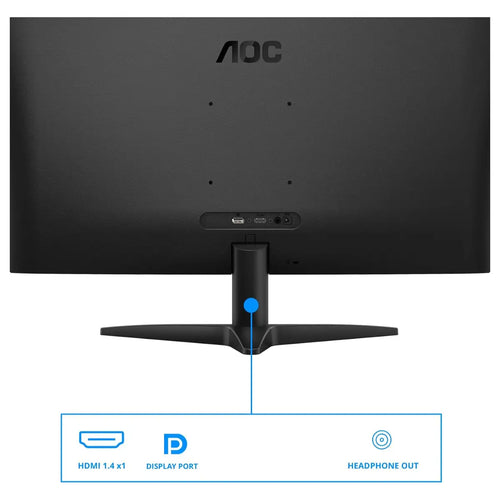 AOC 27B36X Monitor 27" FHD IPS 144Hz 0.5ms MPRT HDR10 Adaptive Sync Black