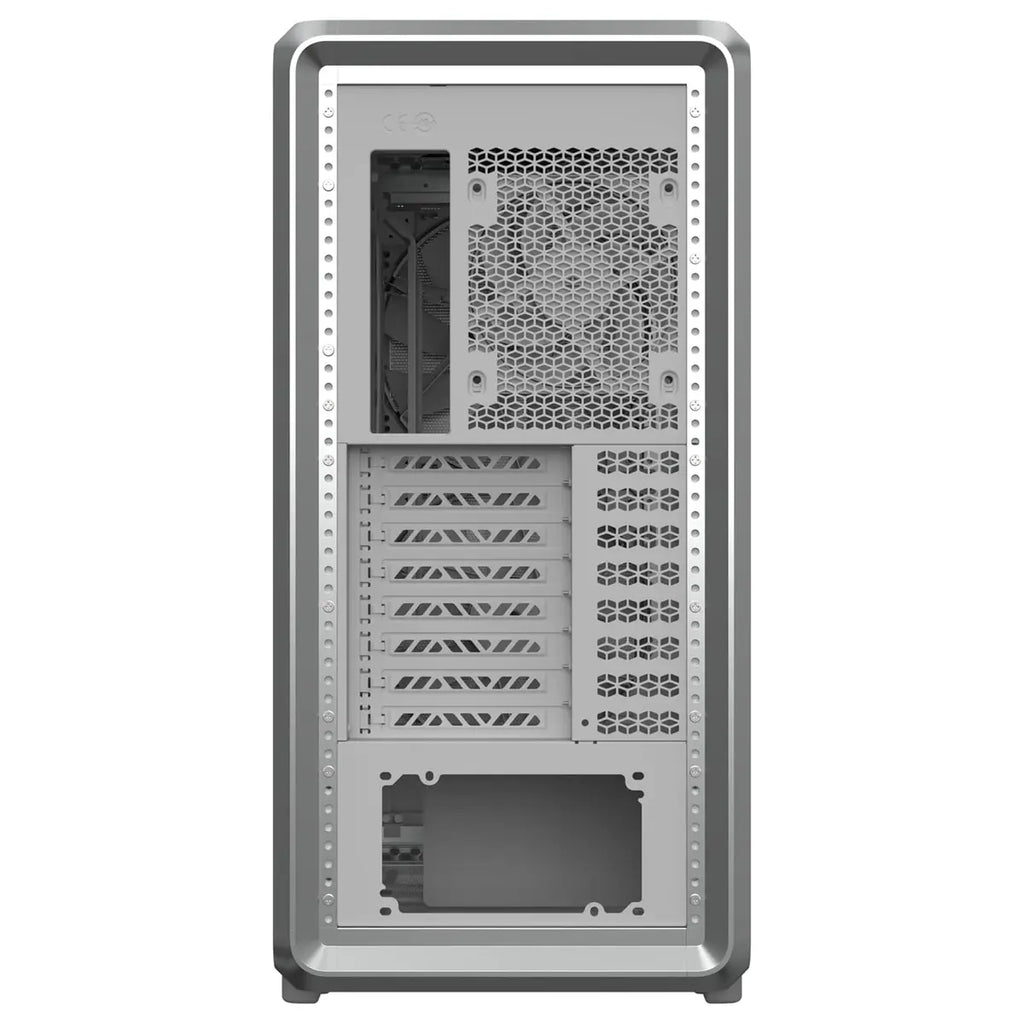 Cooler Master MasterFrame 600 Mesh Mid-Tower Chassis, Open-Frame, ATX To E-ATX, Triple 360mm Radiator Support, Tempered Glass, USB 3.2 Type-C