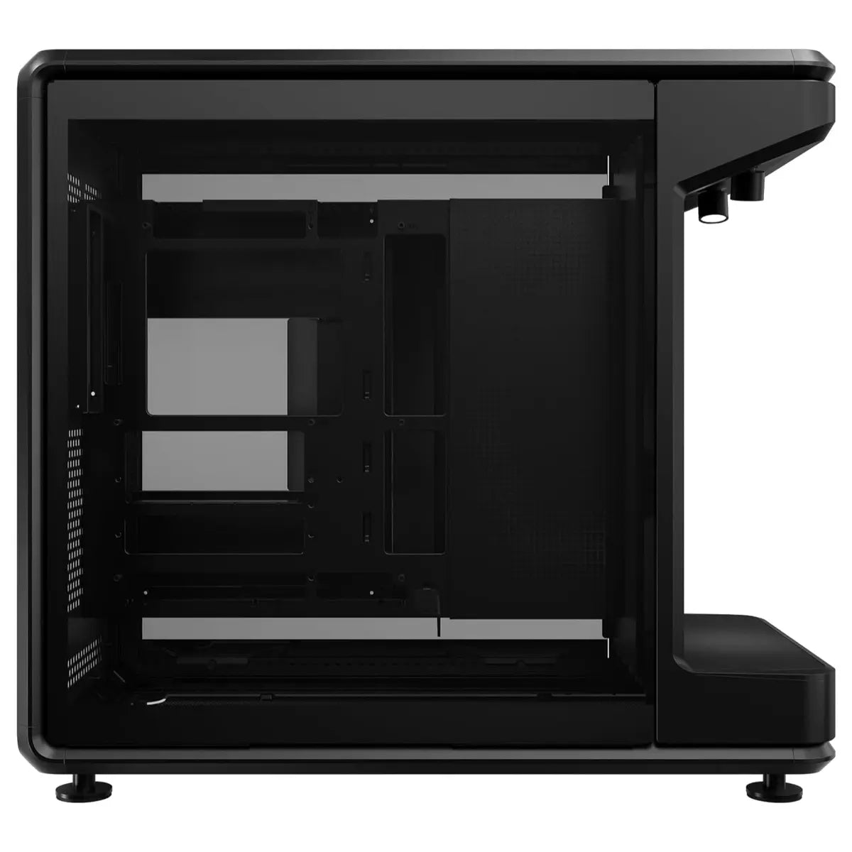 Cooler Master MasterFrame 360 Stage LCD ATX Mid-Tower PC Case, 430mm GPU, 360mm Radiator, PCIe 5.0 Ready, USB-C