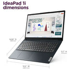 Lenovo IdeaPad 1 Laptop Intel Core i5-1335U 8GB RAM 256GB SSD 15.6' FHD Touch Windows 11 Home Abyss Blue 83B40006US