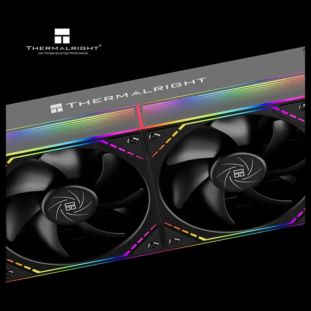 Thermalright Peerless Vision 240 ARGB CPU Liquid Cooler 240mm 3.95' LCD Black