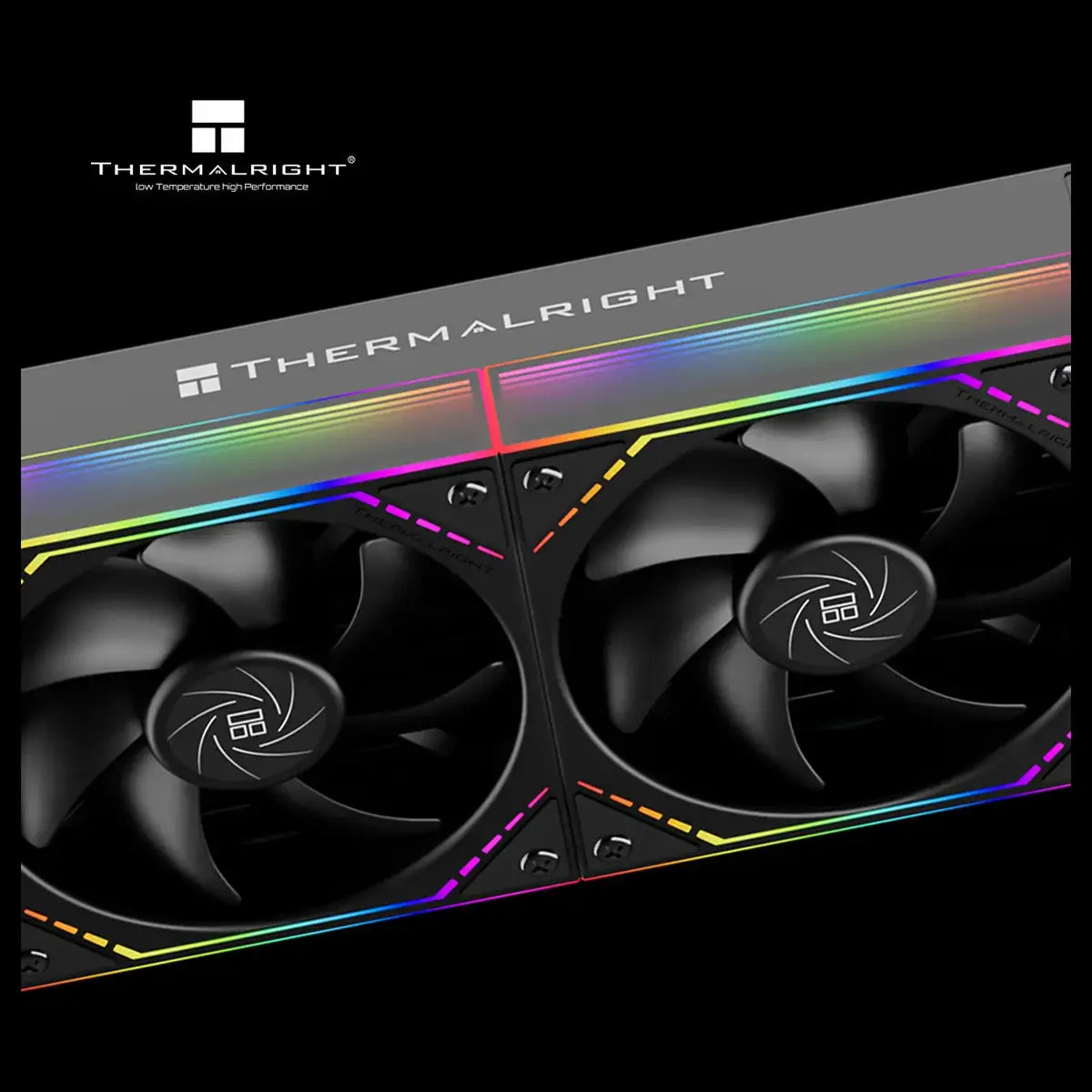 Thermalright Peerless Vision 240 ARGB CPU Liquid Cooler 240mm 3.95' LCD Black