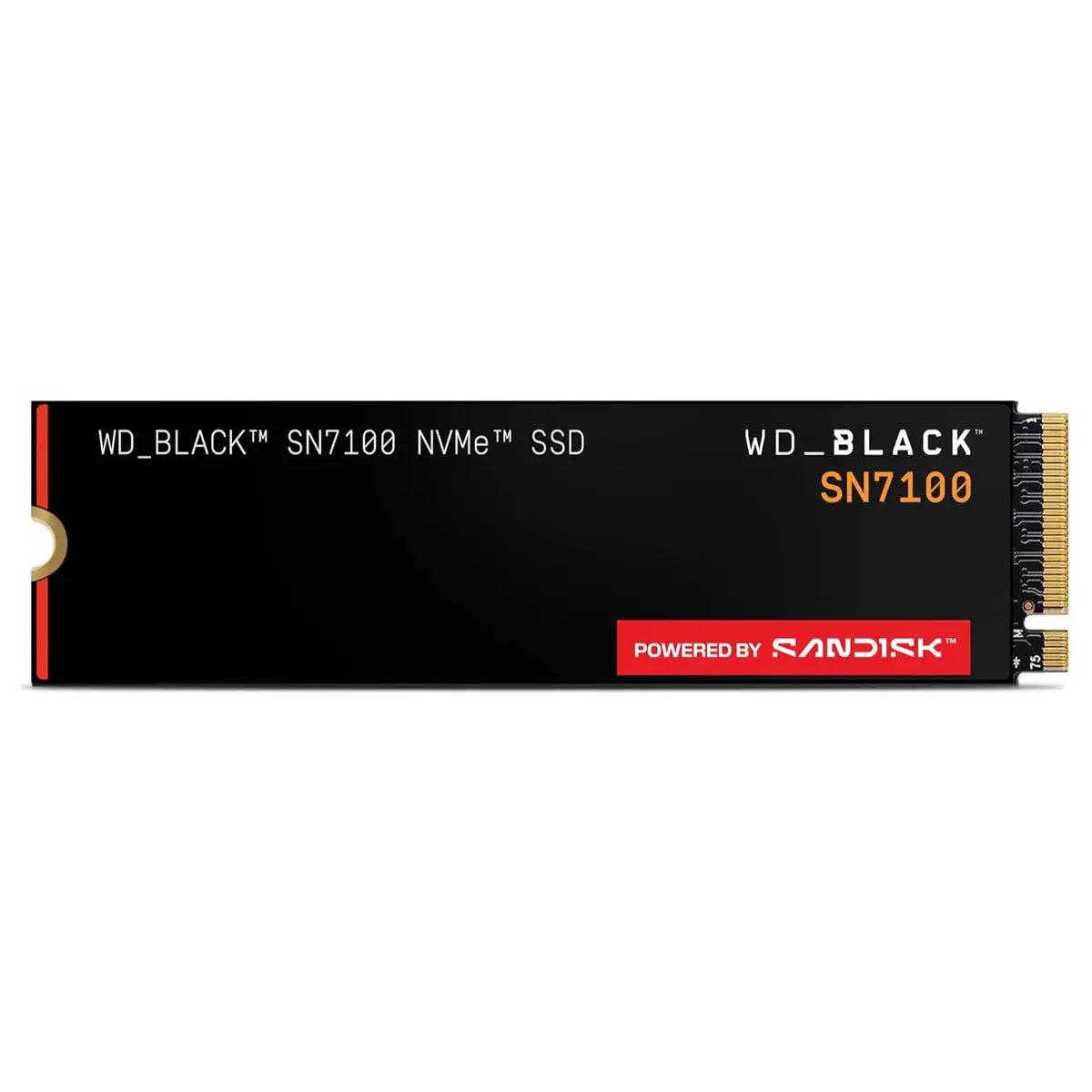 WD_BLACK SN7100 NVMe SSD 2TB PCIe Gen4 M.2 2280 7250MB/s