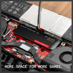 WD_BLACK SN7100 NVMe SSD 2TB PCIe Gen4 M.2 2280 7250MB/s