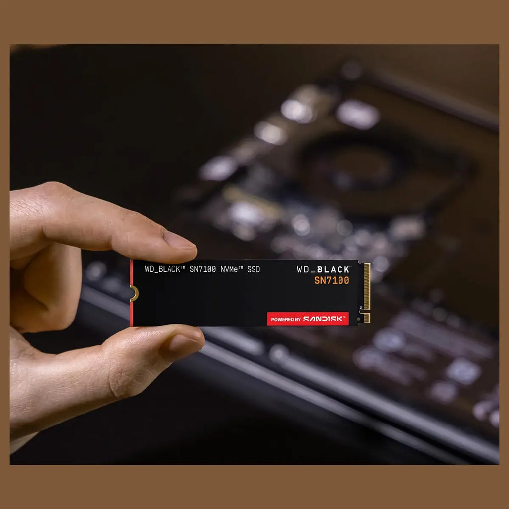 WD_BLACK SN7100 NVMe SSD 2TB PCIe Gen4 M.2 2280 7250MB/s
