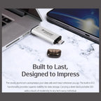 Transcend ESD310 512GB Dual USB Type-A and USB Type-C External SSD Up To 1050MB/s Black TS512GESD310S