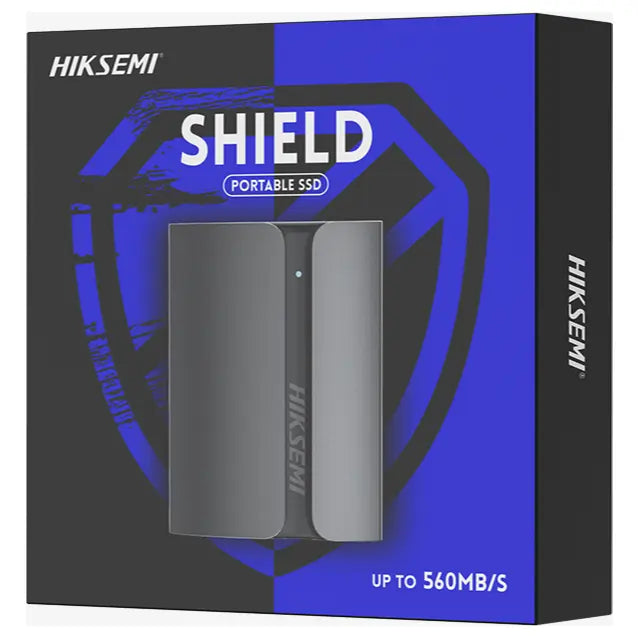 HikSemi T300S Shield 512GB Portable SSD, Up To 560MB/s Read, USB 3.1 Type C