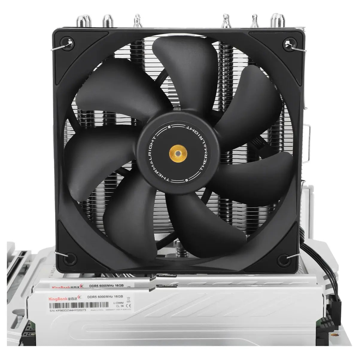 Thermalright TA120 EX V2 Side Flow CPU Cooler 120mm PWM Fan 5x 6mm Heat Pipes 45mm